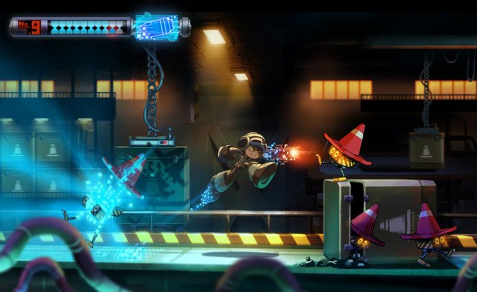 Mighty No.9 Konzept Screenshot