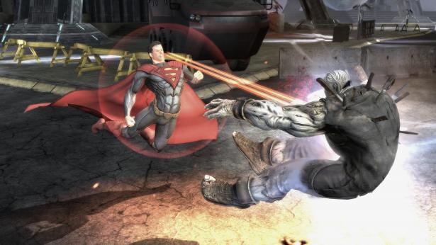 Trailer und Artworks sind nett, aber ab und zu geht doch nichts über ein paar handfeste Screenshots. So können wir nämlich mal einen richtigen Blick auf die Kostüme in Injustice: Götter uns werfen. 

...

Flash sieht komisch aus.