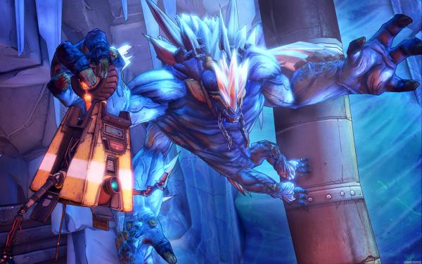 Fünf frische Screenshots, sind nun von der E3 zu Borderlands 2 aufgetaucht, die unter anderem ein Clap-Trap in der Klemme und ein bewaffnetes Luftgefährt zeigen.