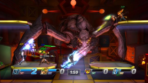 Eine Handvoll neue Screenshots zu [i]Playstation All-Stars Battle Royal[i] zeigen Cyborg Ninja Raiden und die [i]Ape Escape[i]-Stage in Aktion.